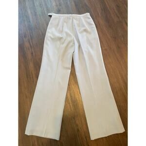 Talbots Size 10 Women's Dress Slacks Pants Gray Year-Round Wool‎ Lined